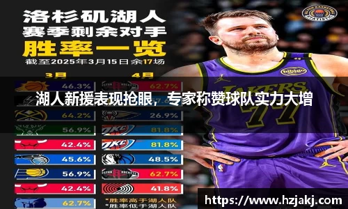 湖人新援表现抢眼，专家称赞球队实力大增